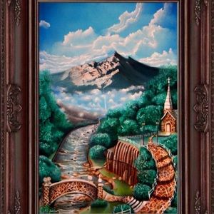 Custom Portrait any topic  😀💜Shipped Via USPS